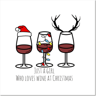 Wine and Christmas Posters and Art